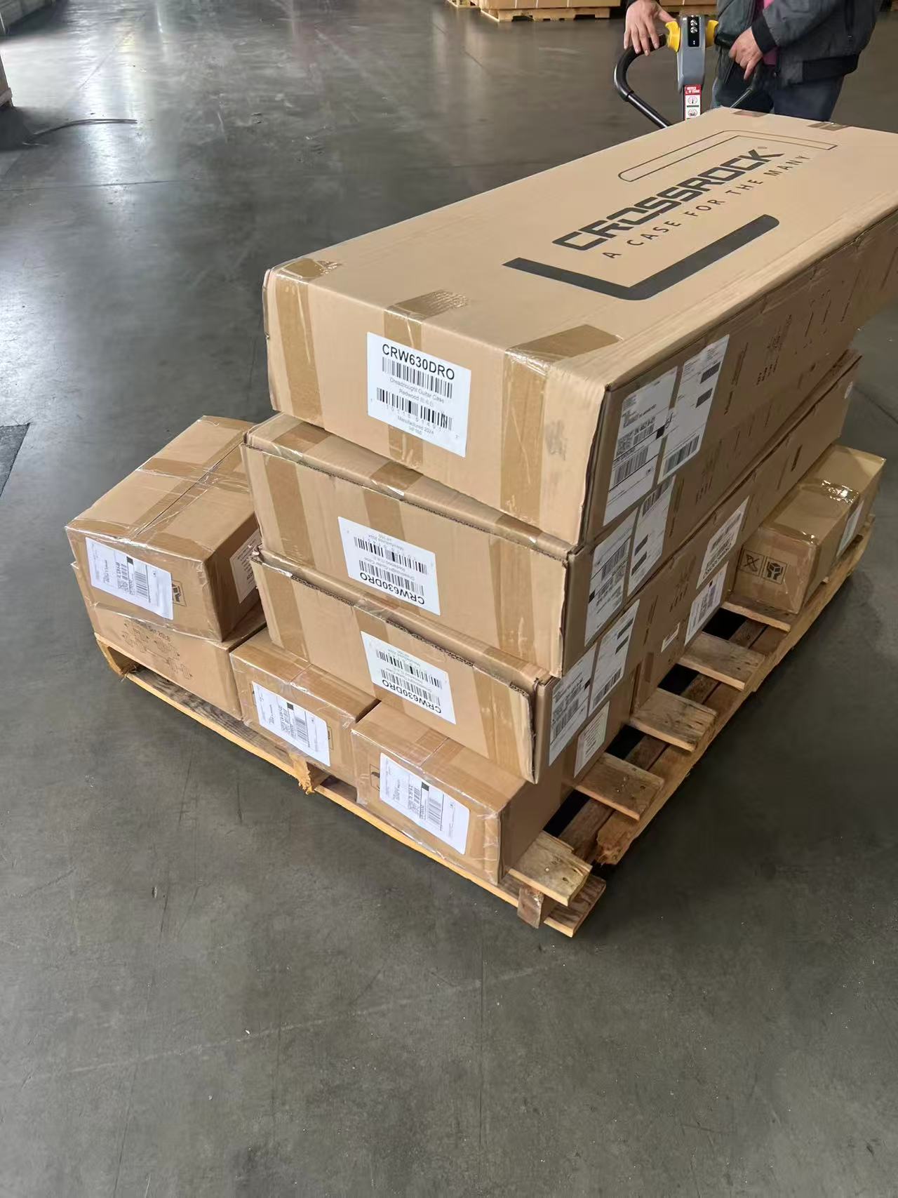 Received cartons overview
